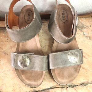 Taos Leatrher Carousel 2 Grey Size 10-10.5